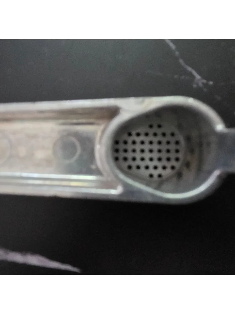 Vintage Susi Swiss-Made Metal Garlic Press Durable Kitchen Tool